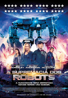 Supremací­a Robot (2014) poster